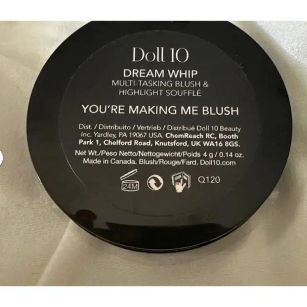DOLL 10 Blush dream whip multi-tasking blush‎ & highlight souffle